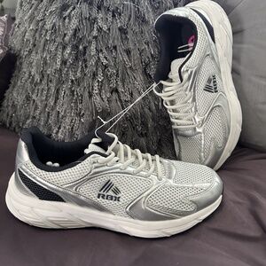 White Silver Navy Men’s NWT RBX Tennis Shoes 11